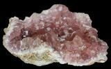 Pink Amethyst Geode Section - Argentina #113318-1